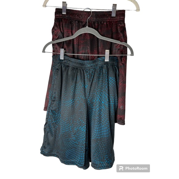 Champion Other - Champion Men's Shorts Size M Blue and Black Duo Dry and Red and Black Shorts